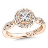 Halo Engagement Ring